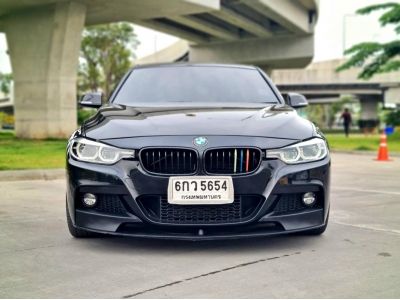 2017 BMW SERIES 3, 320d M SPORT โฉม F30 สีดำ เกียร์ออโต้ รูปที่ 1